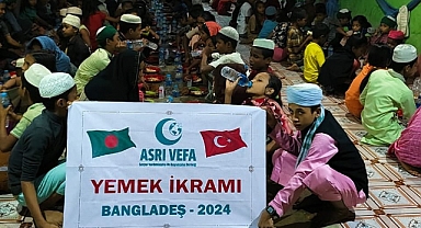 Asrı Vefa Derneği Başkanı Ferhat Çakıcı;Regaip Kandili'nde yüzlerce kardeşimize yemek ikramında bulunduk