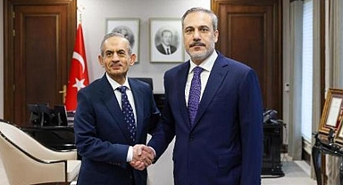 Bakan Fidan, Irak Türkmen Cephesi Başkanı Turan ile görüştü