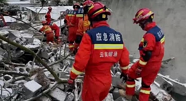 Çin'de heyelan felaketi: 47 kişi toprak altında kaldı