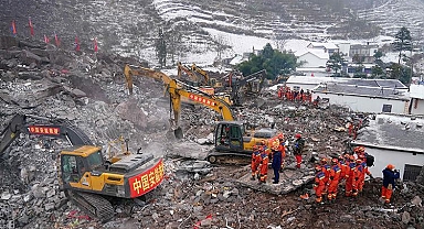 Çin'de heyelan... Ölü sayısı 25'e yükseldi