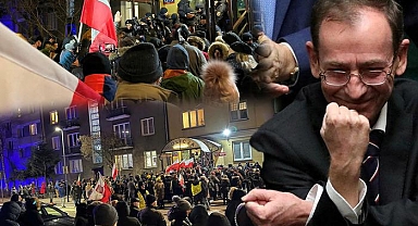 Cumhurbaşkanının yetkisi geçersiz sayıldı, polis Cumhurbaşkanlığı Sarayı'nı bastı! Polonya'da kaos görüntüleri: 'Siyasi intikam' gerginliği zirve yaptı