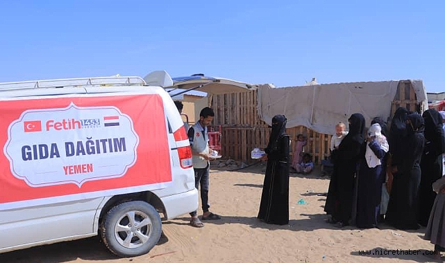 Fetih1453 Derneği, Yemen'e Yardım Elini Uzattı:
