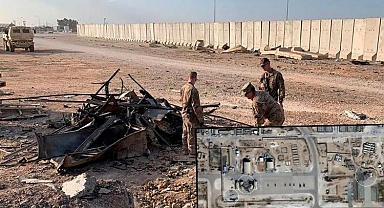 Irak'taki hava üssüne füze saldırısı! ABD'den ilk açıklama geldi: Hasar değerlendirmeleri devam ediyor