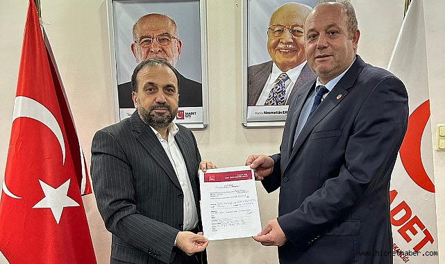 Salih Kaptanoğlu,Saadet Partisi Küçükçekmece Belediye Başkan Aday Adayı Oldu
