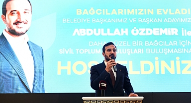  STK’lardan  AK Parti’nin Bağcılar Belediye Başkanı adayı Abdullah Özdemir’e tam destek