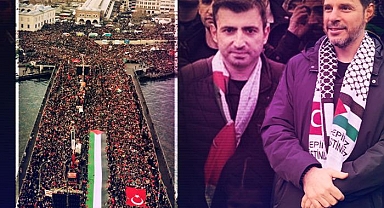 Yeni yılın ilk gününde İstanbul'da şehitler ve Gazze için yürüyüş!