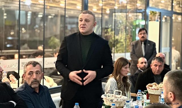 AK Parti Gerze Belediye Başkan Adayı Hüseyin Yüksek Müteahhitlerle Bir Araya Geldi