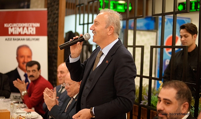 AK Parti Küçükçekmece Belediye Başkan Adayı Aziz Yeniay Berberlerle İftar Açtı