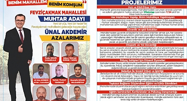 Fevzi Çakmak Mahallesi'nde Yeni Bir Dönem: Ünal Akdemir'in Yenilikçi Vaatleri
