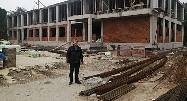 İpsala’daki TOBB İlkokulu inşaatı hızla sürüyor