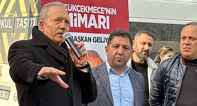 Küçükçekmece Belediye Başkan adayı Aziz Yeniay, Gürsoy Turizm'i ziyaret etti .