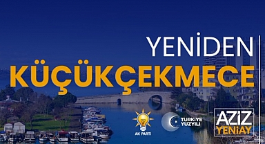 Küçükçekmece'de Yarış Kızışıyor.Aziz Yeniay büyük fark onde