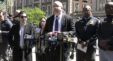New York'ta Gazze'ye Destek Protestoları: