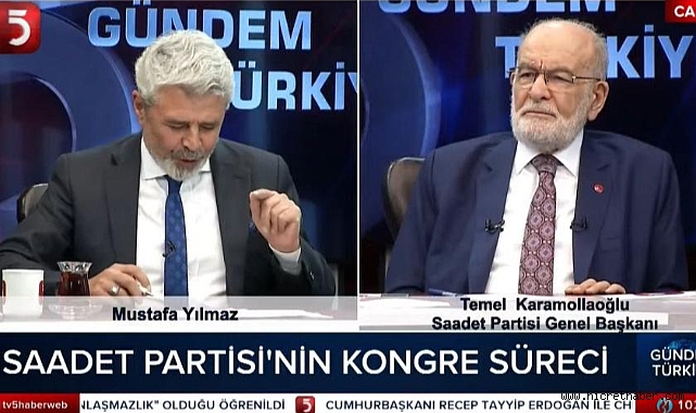 Saadet Partisi lideri Temel Karamollaoğlu görevi bırakıyor