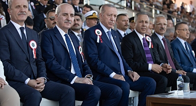 Başkan Kurtulmuş, Cumhurbaşkanı Erdoğan'ın katılımıyla Polis Akademisi Mezuniyet Töreni'ne katıldı