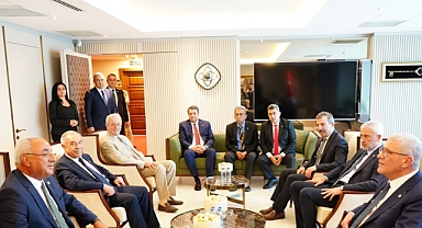 DSP Genel Başkanı Aksakal’dan İYİ Parti Genel Başkanı Dervişoğlu’na Hayırlı Olsun Ziyareti