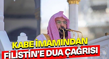 Kabe İmamı Sudeys'ten Filistin'e Dua ve Zafer Dileği: