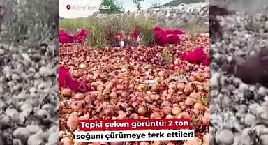 Bu yapılan acilen 'Dur' denilmeli! Bir ilde daha ortaya çıktı: 2 ton soğanı yok ettiler