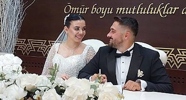 Damla Aktepe ve Ömer Şeker Düğünle Hayatlarını Birleştirdi!