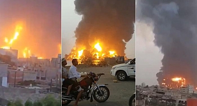 İsrail'den Yemen'e saldırı! Husilerden çok sert açıklama: Savaş başladı.