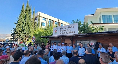 Antakya'da İsmail Haniye İçin Dua