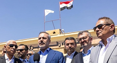 Bakan Fidan Refah Sınır Kapısında uyardı: Baskıyı artırmalıyız