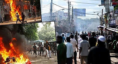Bangladeş'te hükümet karşıtı protestolar sürüyor!
