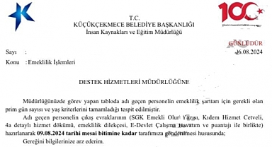 Küçükçekmece Belediyesi'nde İşçi Kıyımı: Yaklaşık 500 Personel Emekliliğe Zorlanıyor