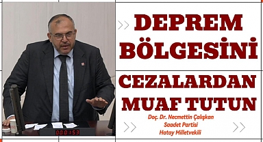 ÇALIŞKAN: VERGİ, HARÇ, ZAM... YETER ARTIK!
