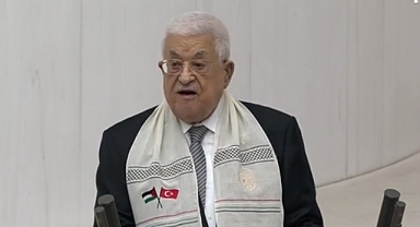Filistin Devlet Başkanı Mahmud Abbas, TBMM'de konuştu