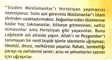 1935 Kudüs Misyonerlik Konferansı'nda Dikkat Çeken Sözler