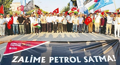 Anadolu Gençlik Derneği (AGD), İsrail'e Giden Yakıtın