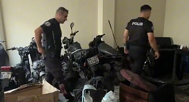 Avcılar'da Motosiklet Atölyesi Uyuşturucu İmalathanesine Dönüştürüldü