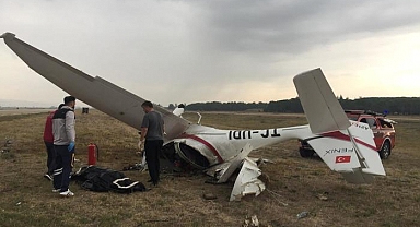 Bursa’da Acı Haber: Eğitim Uçağı Düştü, İki Pilot Hayatını Kaybetti