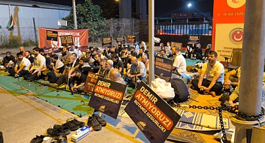 Haydarpaşa Limanı’nda Filistin İçin