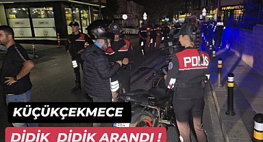Küçükçekmece'de Polisten Dev Uygulama: Halkın Huzuru İçin 7/24 Görev Başında