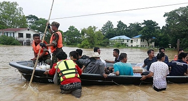 Myanmar'da sel felaketi: Can kaybı artıyor...