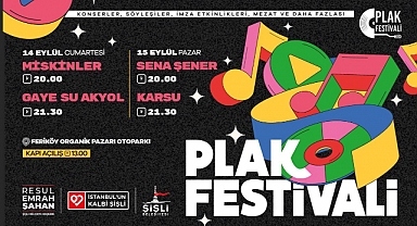 Plakseverler Şişli’de Buluşuyor! Şişli Plak Festivali'nin 4’üncüsü Başlıyor.