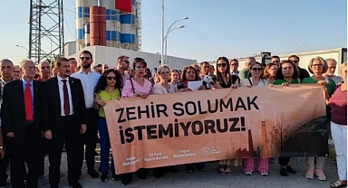 Ruhsatsız Çalışan Çimento Santrali Bölge Halkını İsyan Ettirdi