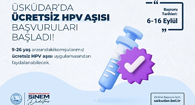 Üsküdar’da Ücretsiz Uygulanacak Hpv Aşısı İçin Başvurular Alınmaya Başladı