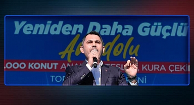 Bakan Kurum 'hızımızı daha da artıracağız' diyerek duyurdu
