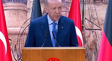 Cumhurbaşkanı Erdoğan'dan Almanya Başbakanı Scholz ile Ortak Basın Toplantısı