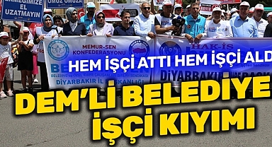 DEM Partili Diyarbakır Büyükşehir Belediyesi'nde İşçi Kıyımı Devam Ediyor: 600 Kişi Daha İşten Çıkarıldı