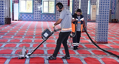 Esenyurtlular ibadetlerini temiz ve sağlıklı bir ortamda yapıyor
