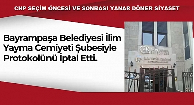 İlim Yayma Cemiyeti'nden Bayrampaşa Belediyesi'ne Tepki