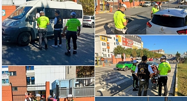 Küçükçekmece'de Okul Çevrelerinde Güvenlik Önlemleri Arttırıldı