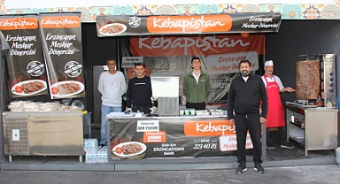 Erzincan'ın Meşhur Yaprak Döneri Yenikapı İstanbul'da: Kebapistan