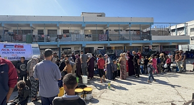 Sadakataşı Cebaliye bölgesine acil yardım ulaştırdı