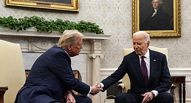 Trump, 4 yıl sonra yeniden Beyaz Saray'da! Biden ile görüştü,