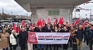 Vatan Partisi İstanbul İl Başkanı İbrahim Okan Özkan'dan Üsküdar Meydanı'nda 